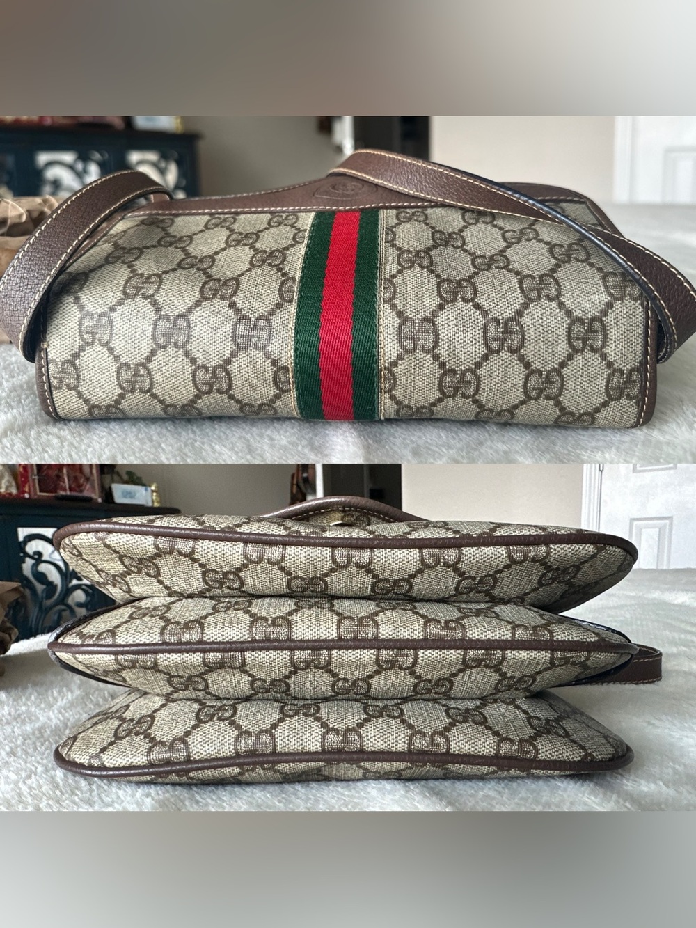Gucci Monogram Shoulder Bag - Picture 6 of 16